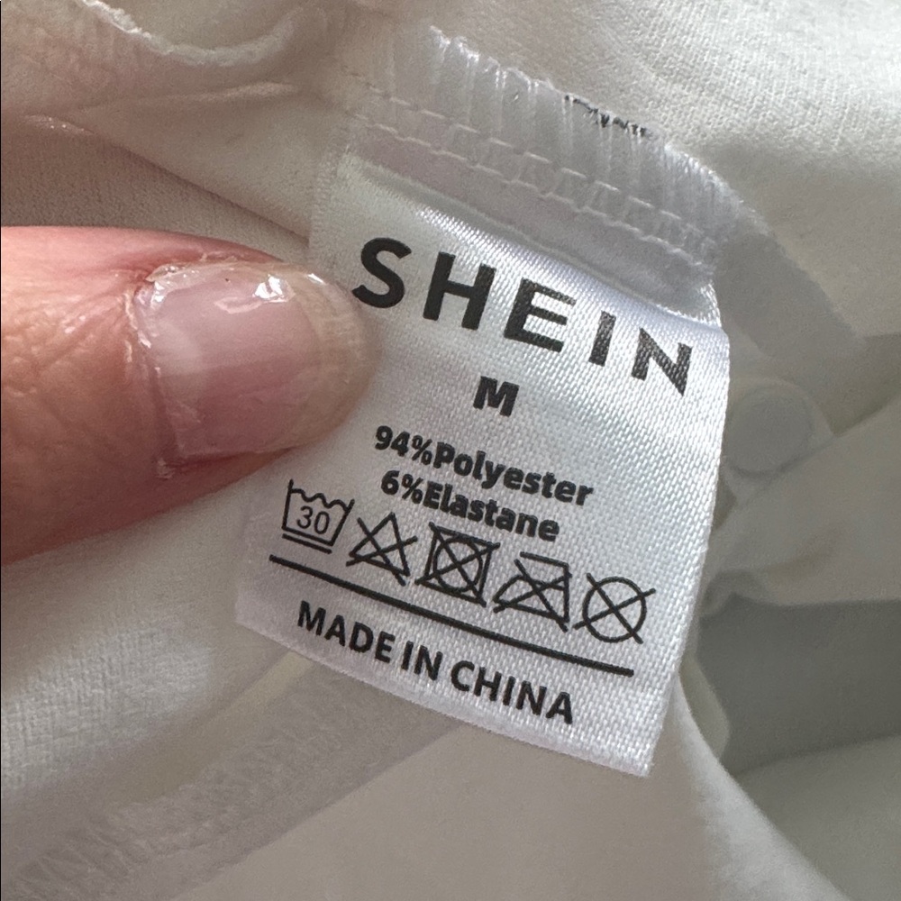White Button-Up Tank Top - Picture 14 of 16